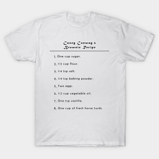 Casey Conway's Brownie Recipe T-Shirt